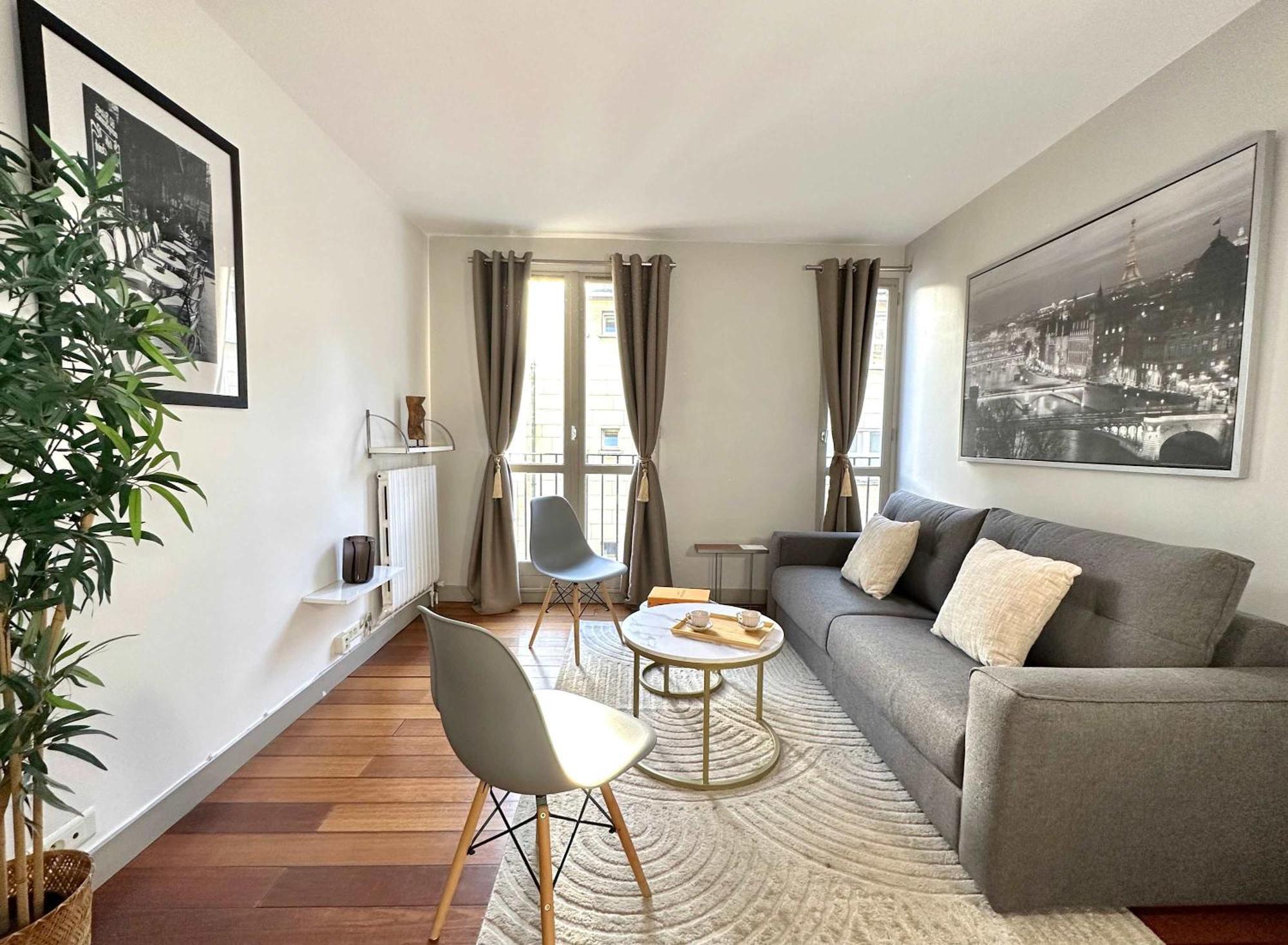 Beautiful Calm Studio In Le Marais Париж Екстериор снимка