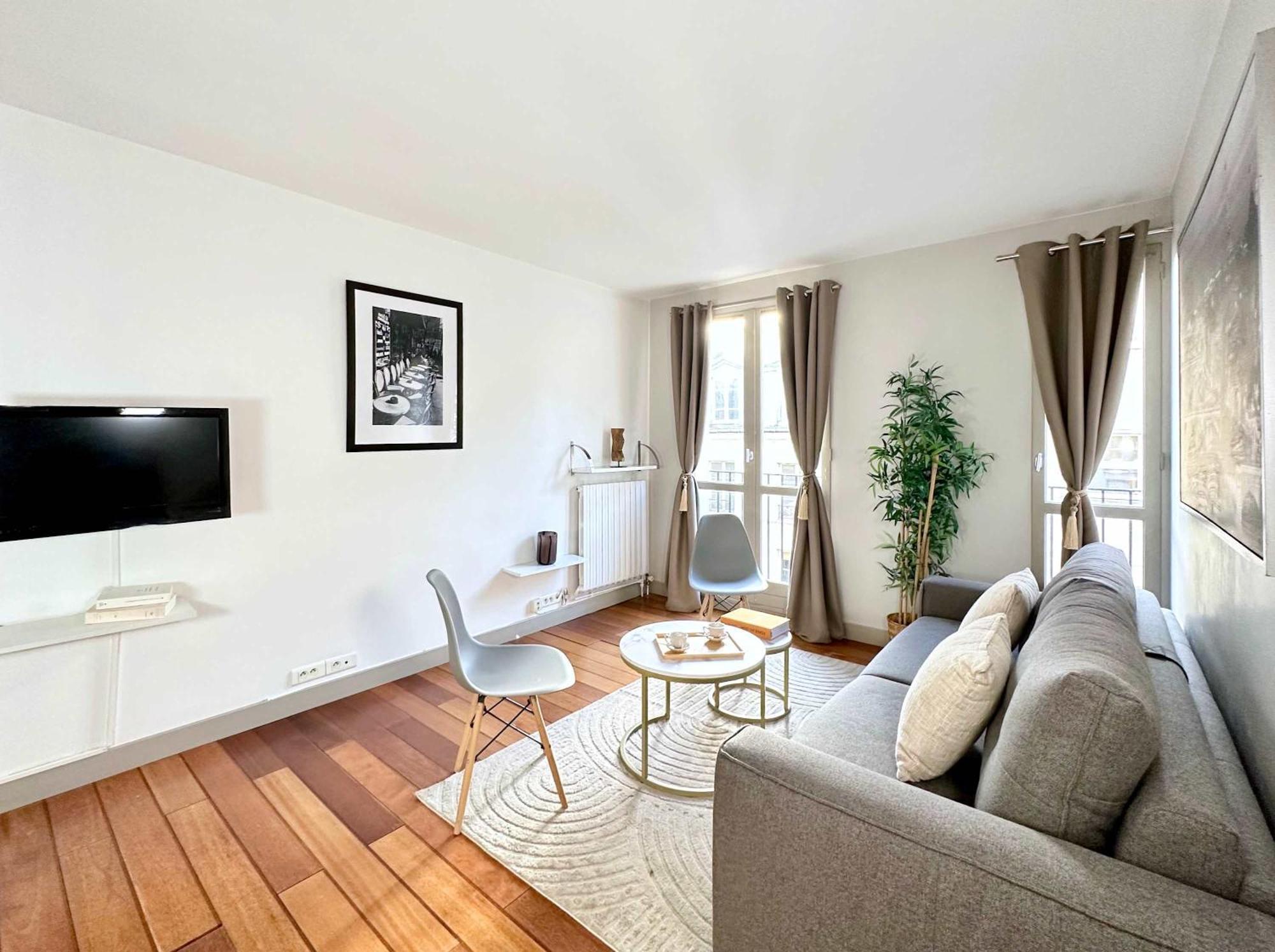 Beautiful Calm Studio In Le Marais Париж Екстериор снимка