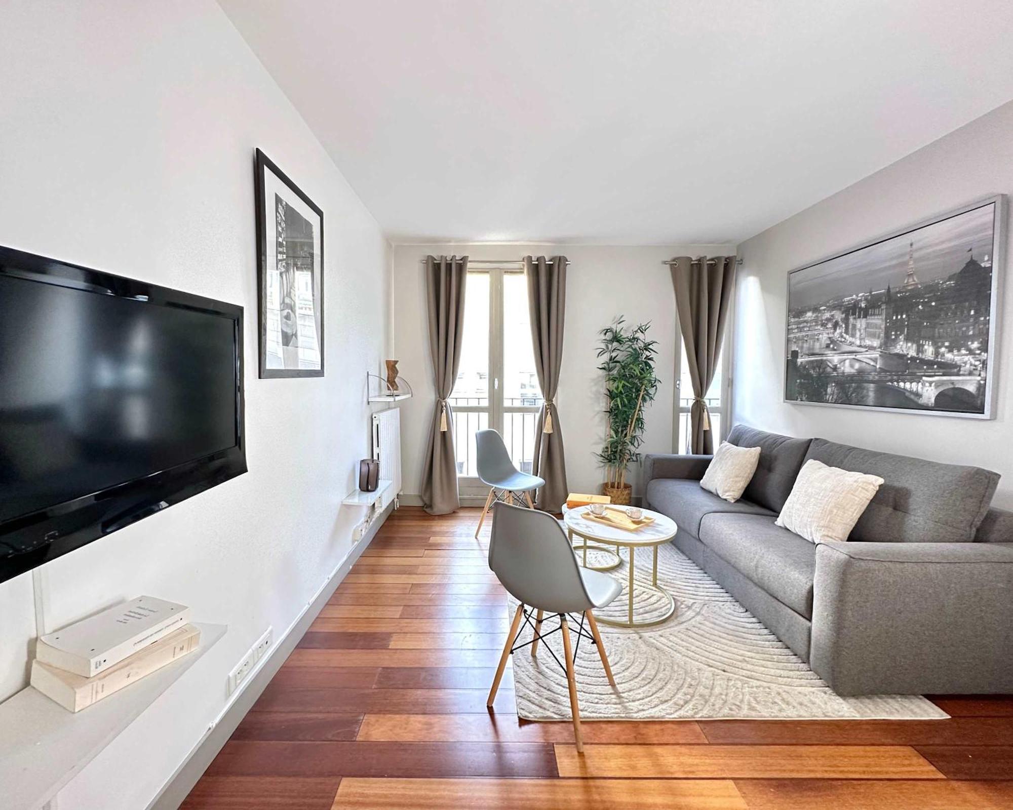 Beautiful Calm Studio In Le Marais Париж Екстериор снимка